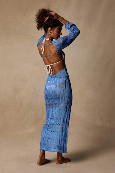 Blue Cover-Ups - Lulus