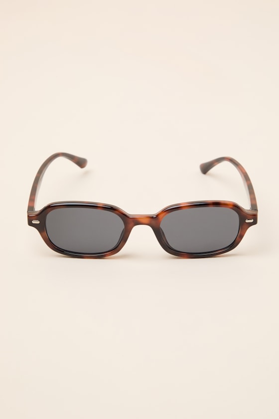 Tulsa Brown Tortoiseshell Small Sunglasses 2