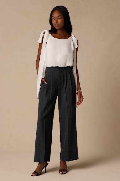 womens casual dress pants Ponte Pants | Womens Straight Leg Ponte Dress Pants