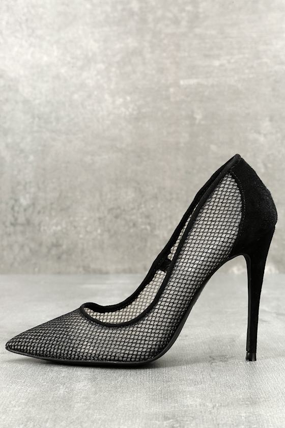 Steve Madden Darling Genuine Suede Pumps Mesh Pumps Lulus