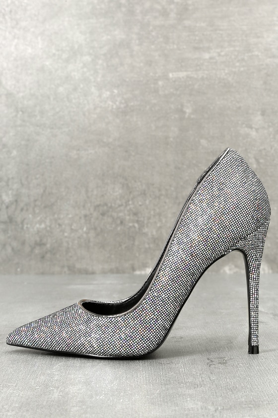 steve madden sparkly pumps