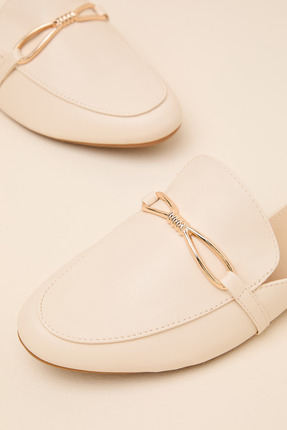Delvin Ivory Slide-On Loafers 7