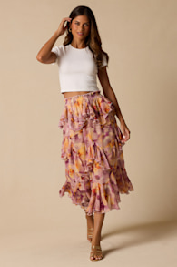 ES3537AV: LAVENDER/IVORY/ORANGE 1