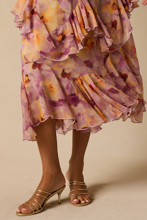 ES3537AV: LAVENDER/IVORY/ORANGE 2