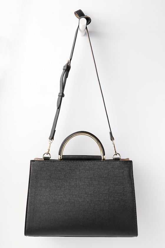 Rheem Light Brown and Black Handbag 3