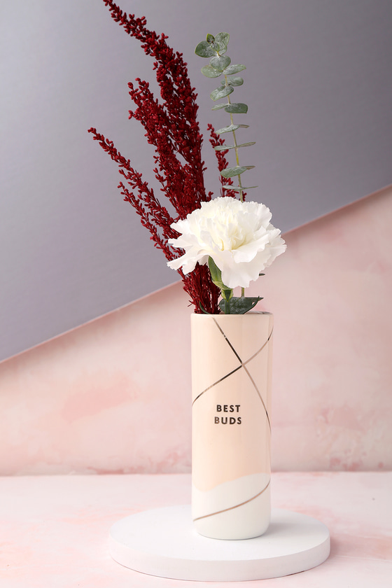 Fringe Studio Best Buds Vase Small Vase Blush Vase