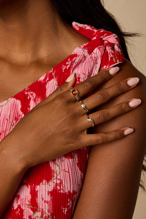 Veona Gold Twelve-Piece Ring Set - thumbnail 3