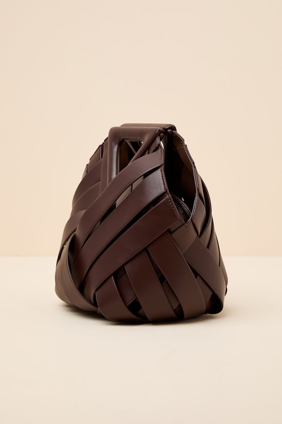Aarya Brown Woven Crossbody Bag - thumbnail 5