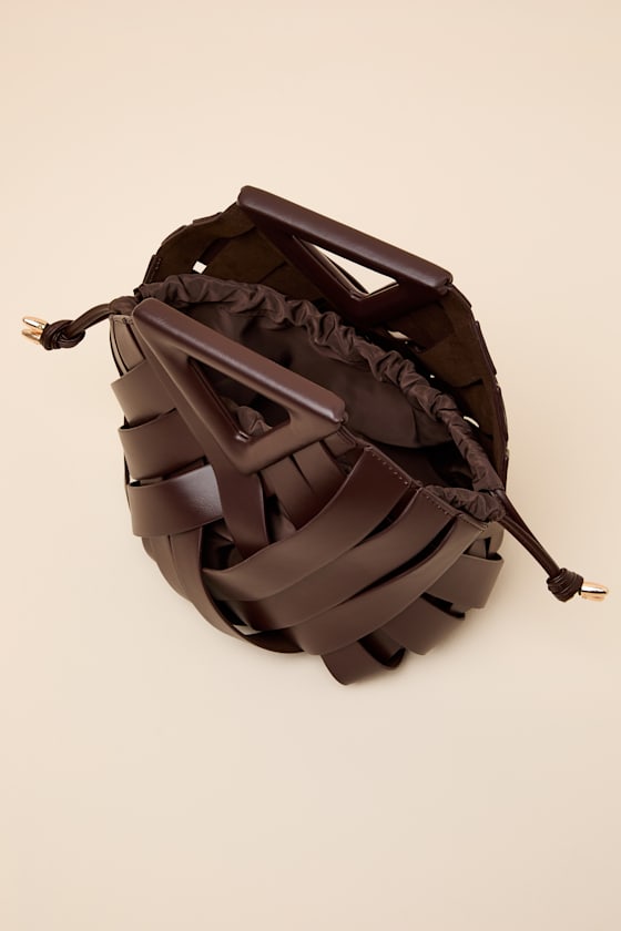 Aarya Brown Woven Crossbody Bag - thumbnail 6