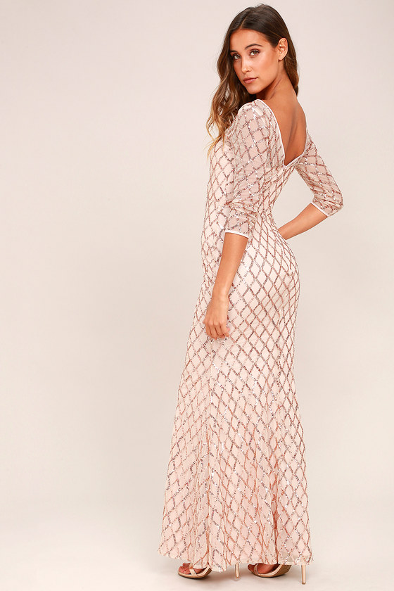 cowl mermaid maxi