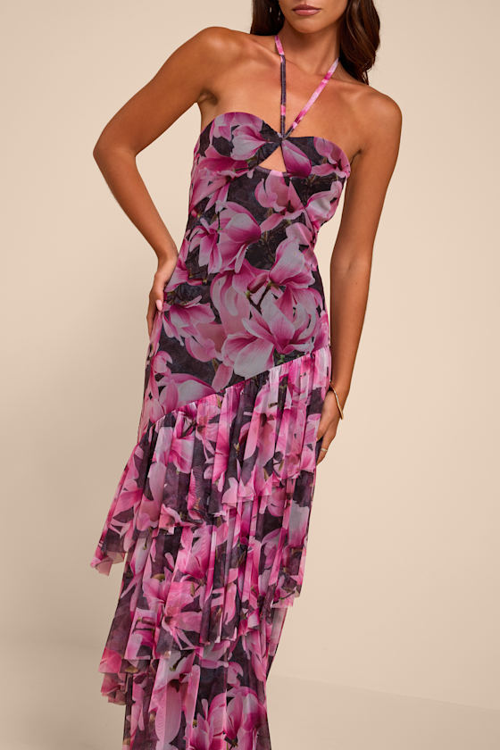 N26DR0505: BLACK/PINK/GREEN 2