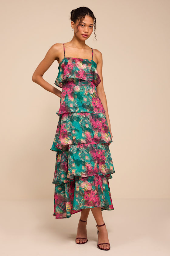 L25425: GREEN/PINK/YELLOW 1