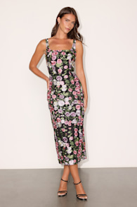 LL2601223: BLACK/MULTI FLORAL 1