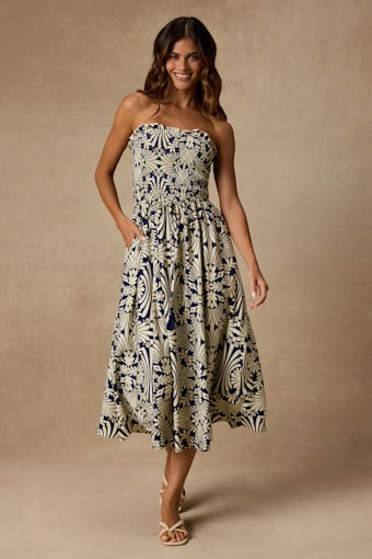 D33552XL: IVORY/ BLUE 1