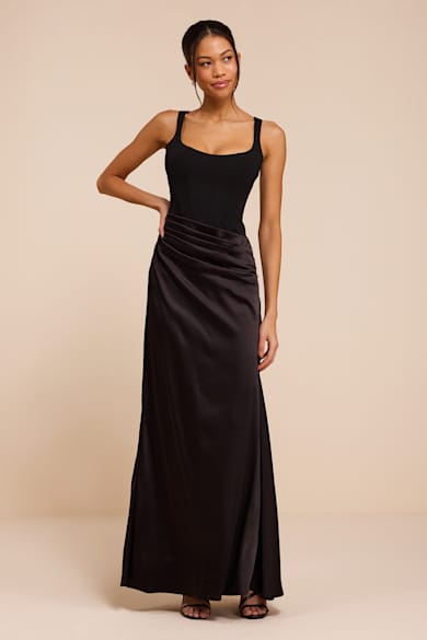 black cotton t shirt dress THE T-SHIRT in Textured Black Textured Cotton / 2023SP495 BTC / 1 weather dressing Satin Prom Dresses Woman in Black and Size:US Size 6