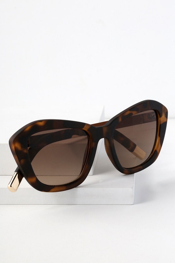 Perverse My Sunglasses - Tortoise Sunglasses - Matte Sunnies