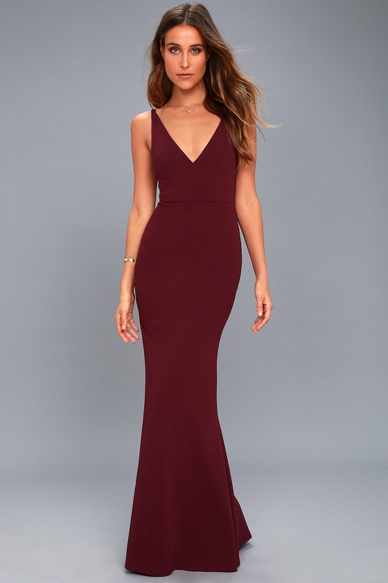 plum maxi dresses