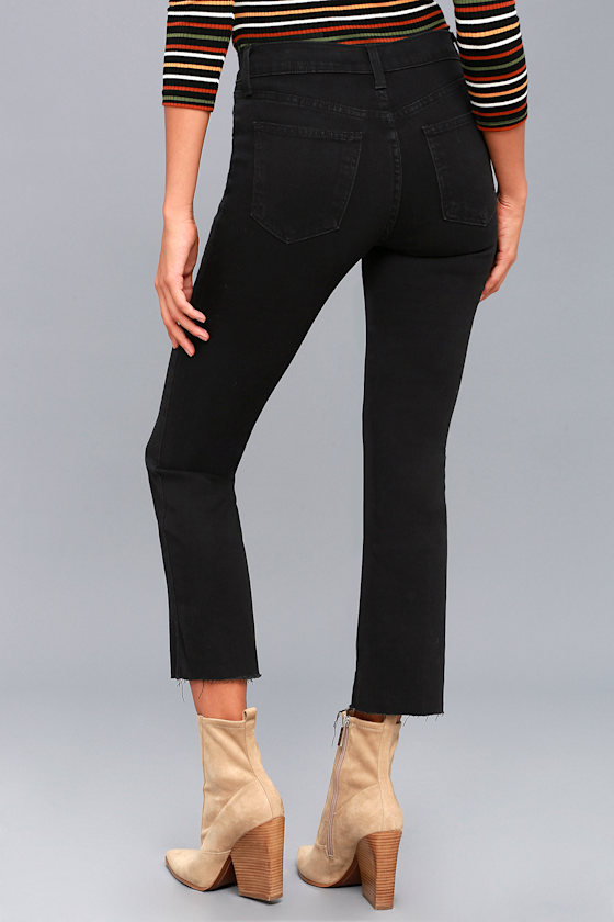 Pistola Lennon Jeans - Black Jeans - Cropped Jeans - Lulus