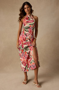 HSD603019: CREAM/GREEN/ORANGE/HOT PINK 1