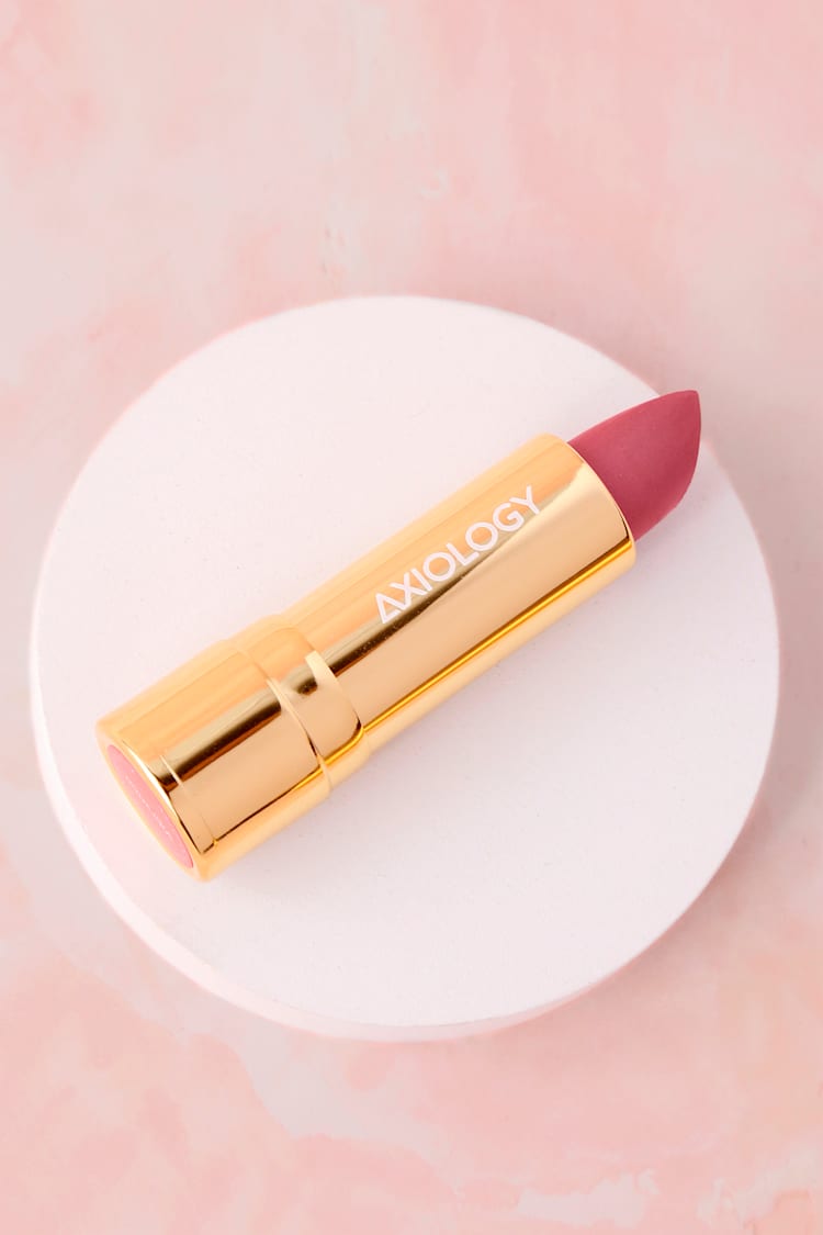 Axiology Vibration Natural Lipstick - Rose Red Lipstick - Lulus