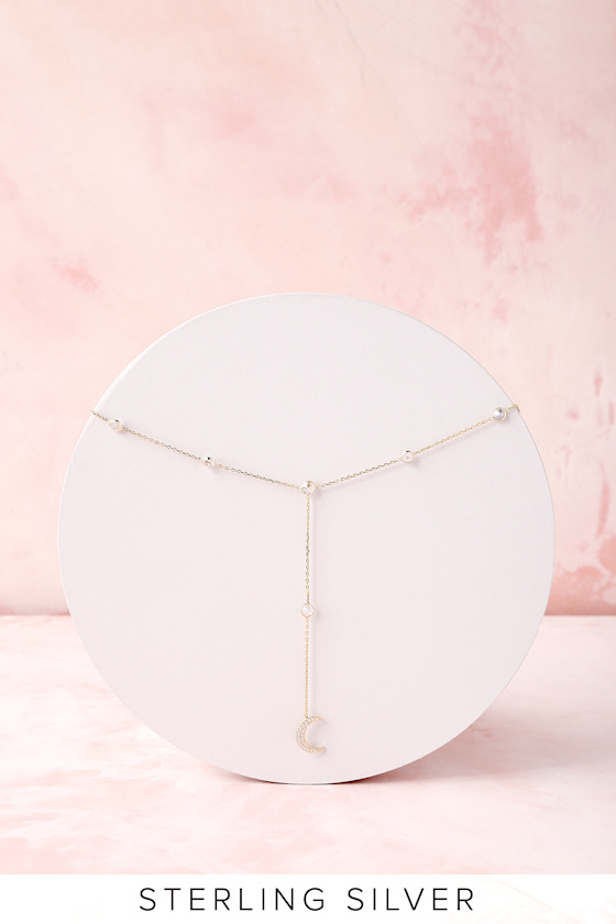 Luxe Gold Stars & Rhinestones Necklace