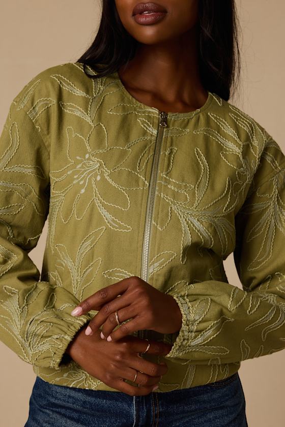 CJ6539: OLIVE/LT OLIVE 5