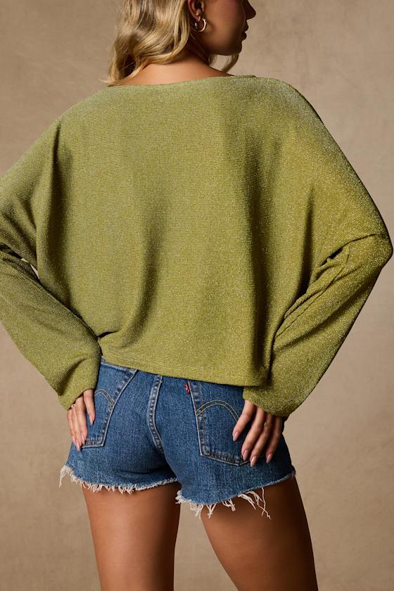 L25306: GREEN/ SHINY SILVER 2