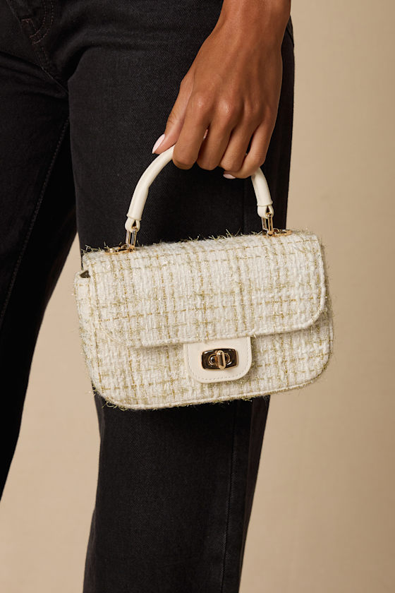 Lincoln Tweed Mini Crossbody Bag - thumbnail 3