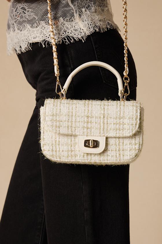 Lincoln Tweed Mini Crossbody Bag - thumbnail 4