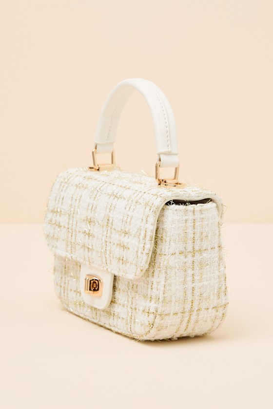Lincoln Tweed Mini Crossbody Bag - thumbnail 6