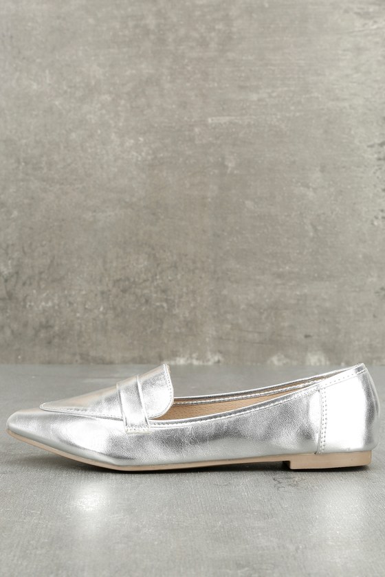 loafers silver