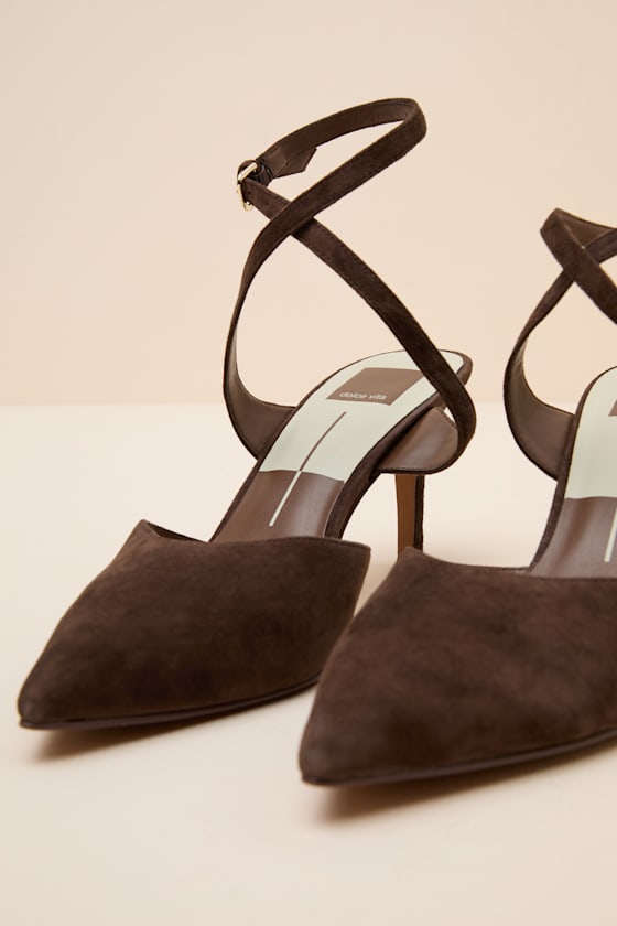 ELISSA: CHOCOLATE SUEDE 4