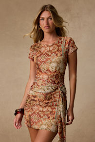 CD35459: RUST/BROWN/GREEN/ CREAM 1