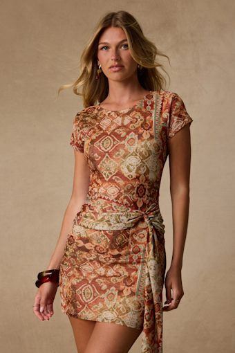 CD35459: RUST/BROWN/GREEN/ CREAM 1