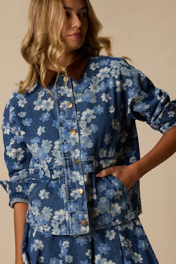 BKE001: MEDIUM WASH/ LT WASH FLORAL/ CAMEL 2