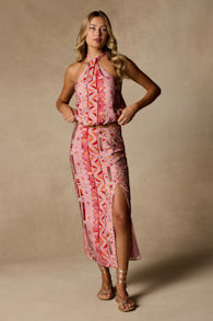 FJE2603011S: PINK/ RED/ ORANGE/ IVORY 1