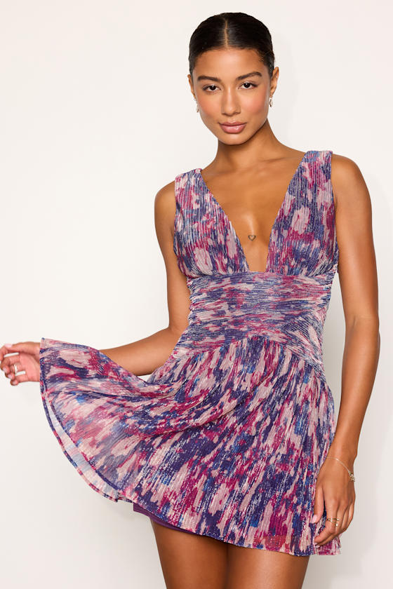 9AD4156: PURPLE ABSTRACT 1