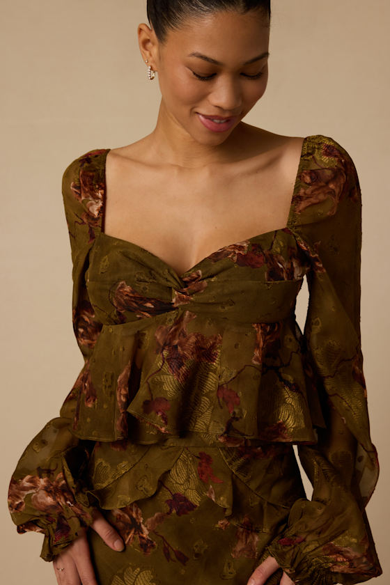 I24T1974: OLIVE/RUST/BURGUNDY 2