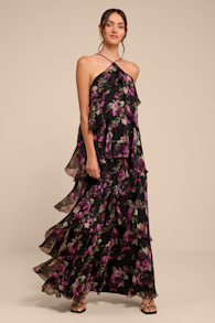 L25402: BLACK/GREEN/PURPLE 1