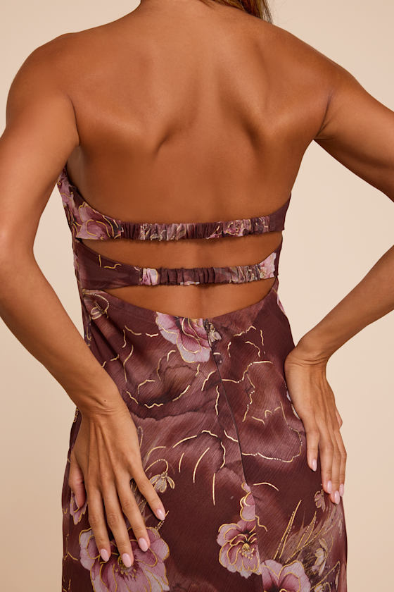 I25D1117: BROWN/PINK/GOLD 2