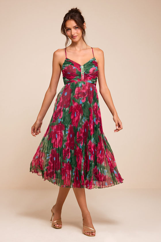 20741MD: GREEN/PINK 1