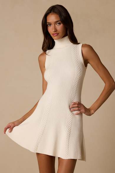 cute casual dresses for winter Look Hot in the Cold With Our Women | Affordable, Trendy Winter Dress Outfits Core Colors:Emerald Green 70s HALSTON IV Dramatic Web Collection: Transitional to AW42 Sweater