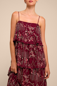 FD4047H: MAROON/SHINY MAROON/SHINY SILVER 2