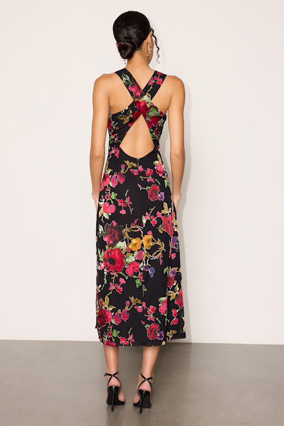 GSD506088: BLACK/MULTI FLORAL 3