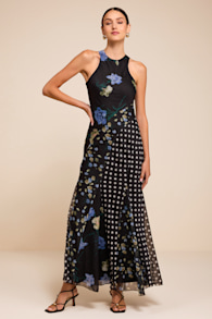 I26D1759: BLACK/ IVORY/ GREEN/ BLUE 1