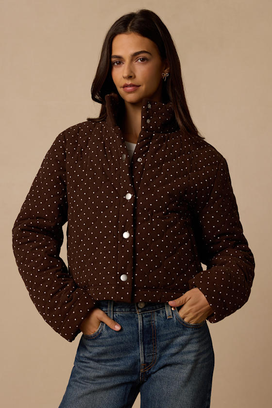 Erin Brown Quilted Jacket - thumbnail 5