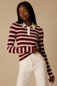 KM319: IVORY/WINE/ PINK 1