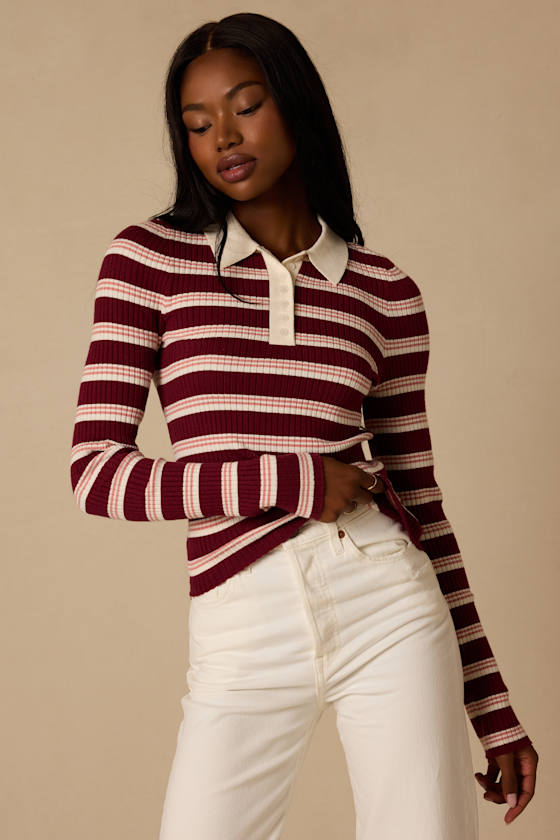 KM319: IVORY/WINE/ PINK 1