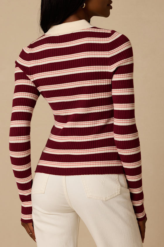 KM319: IVORY/WINE/ PINK 2