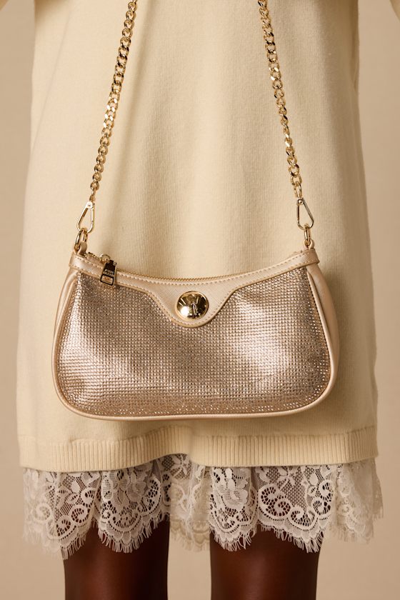 Vickie Champagne Shoulder Bag - thumbnail 3
